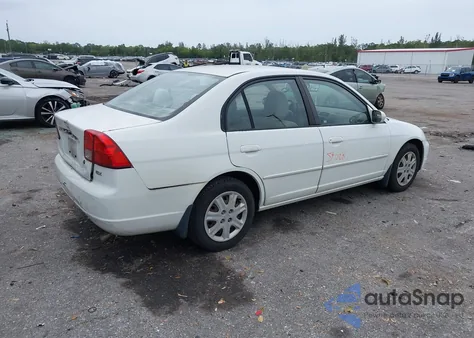 2003 Honda Civic Ex из США, поврежденный, VIN 2HGES267X3H554583